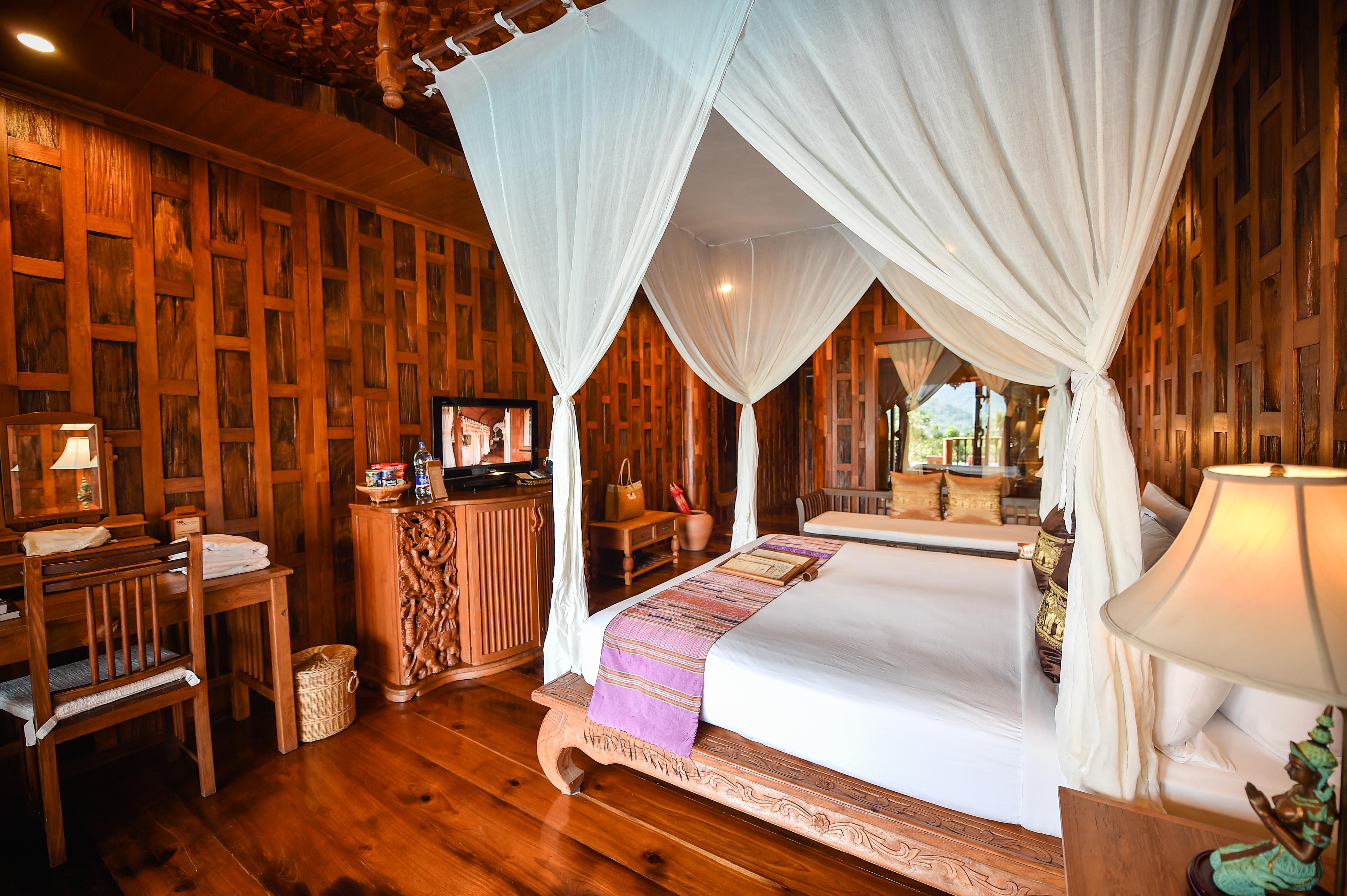 Santhiya Koh Phangan Resort And Spa 외부 사진 A bedroom at the resort