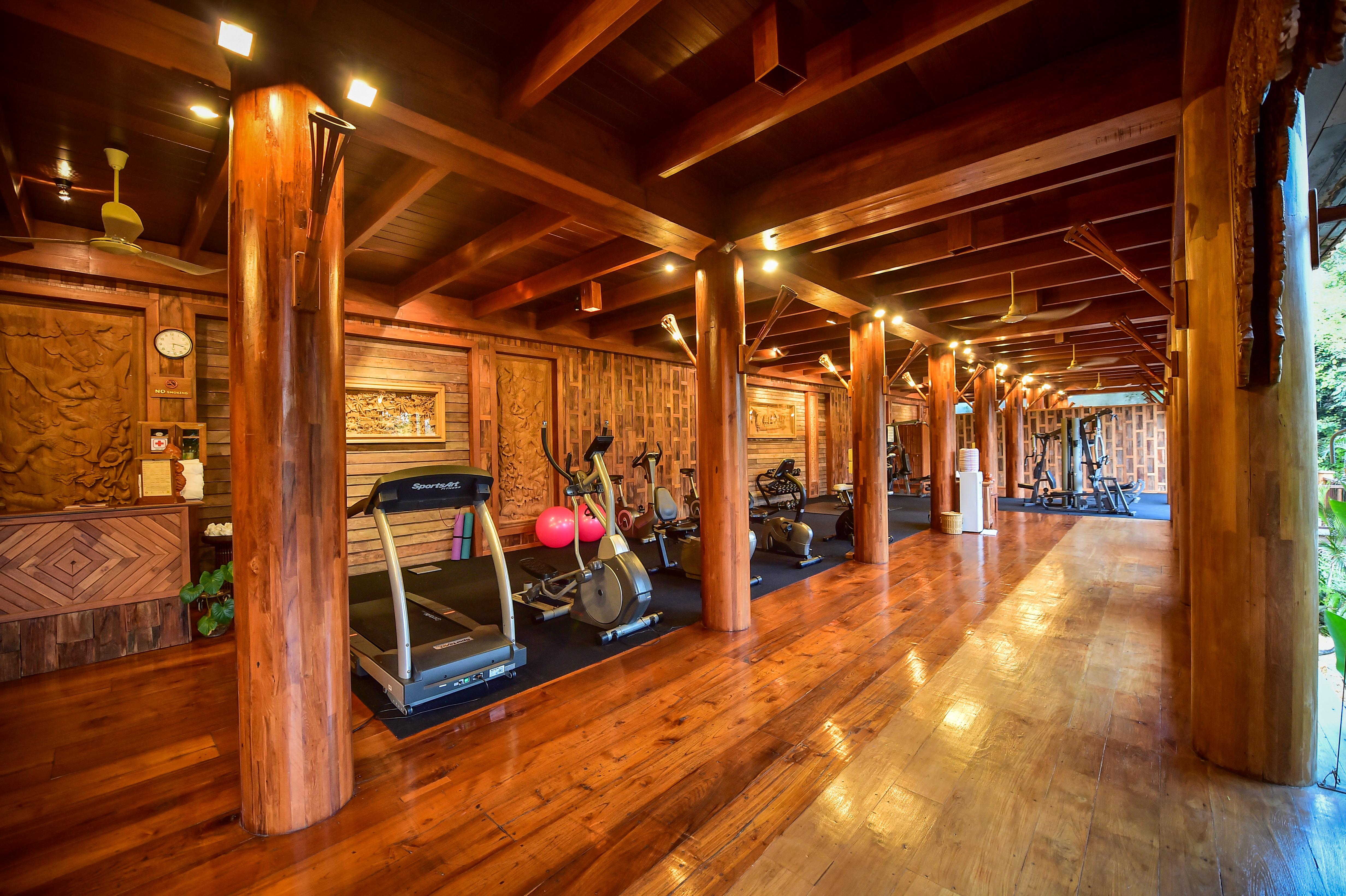 Santhiya Koh Phangan Resort And Spa 외부 사진 The gym at the Four Seasons Resort