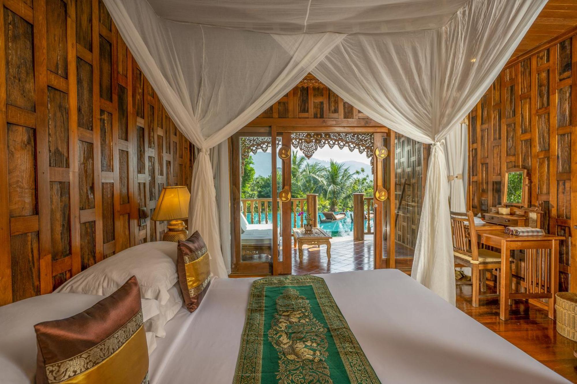 Santhiya Koh Phangan Resort And Spa 외부 사진 A bedroom at the resort