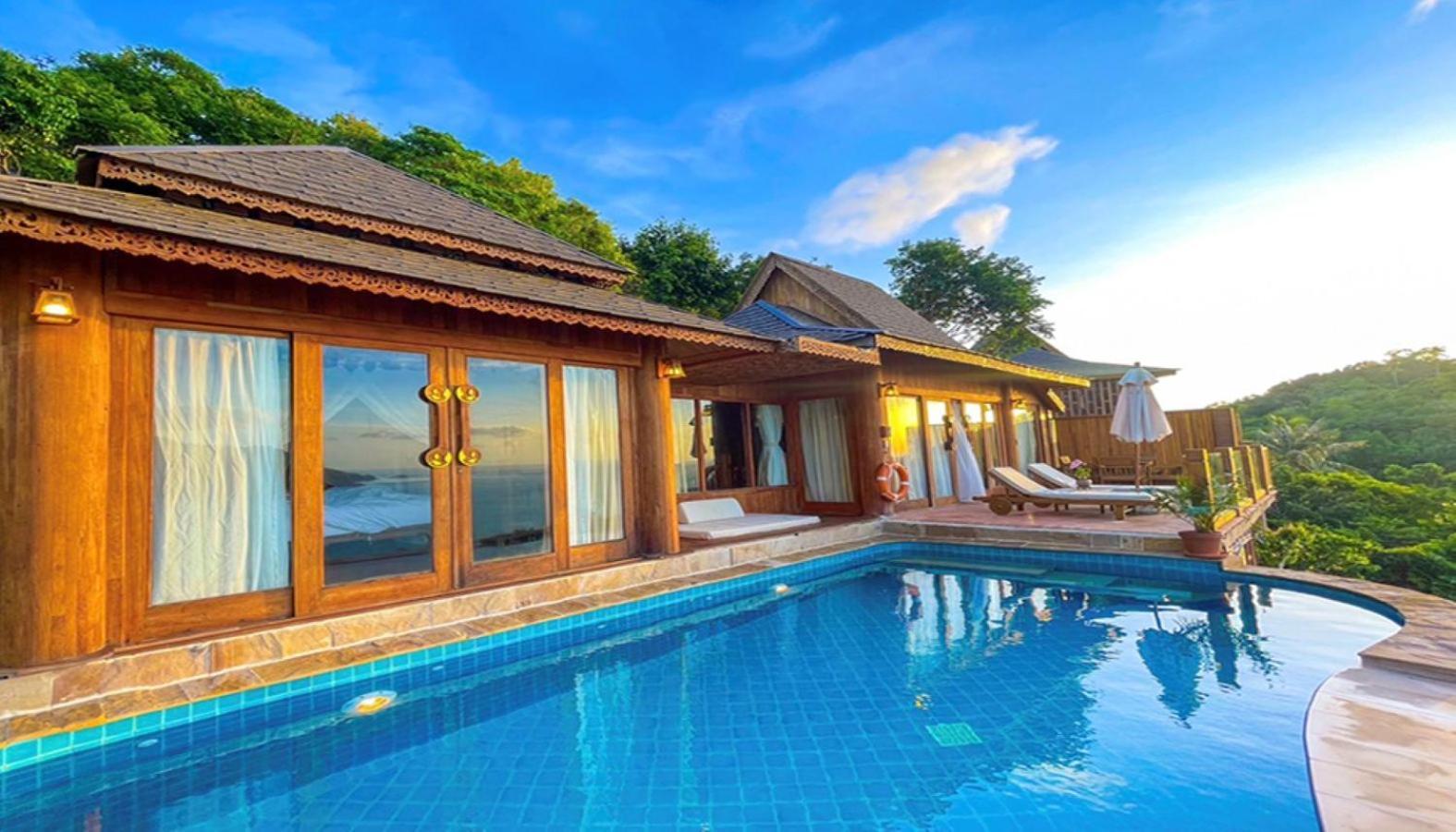Santhiya Koh Phangan Resort And Spa 외부 사진 Villa at the resort
