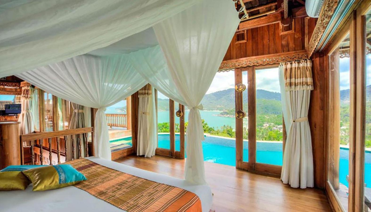 Santhiya Koh Phangan Resort And Spa 외부 사진 A bedroom at the resort