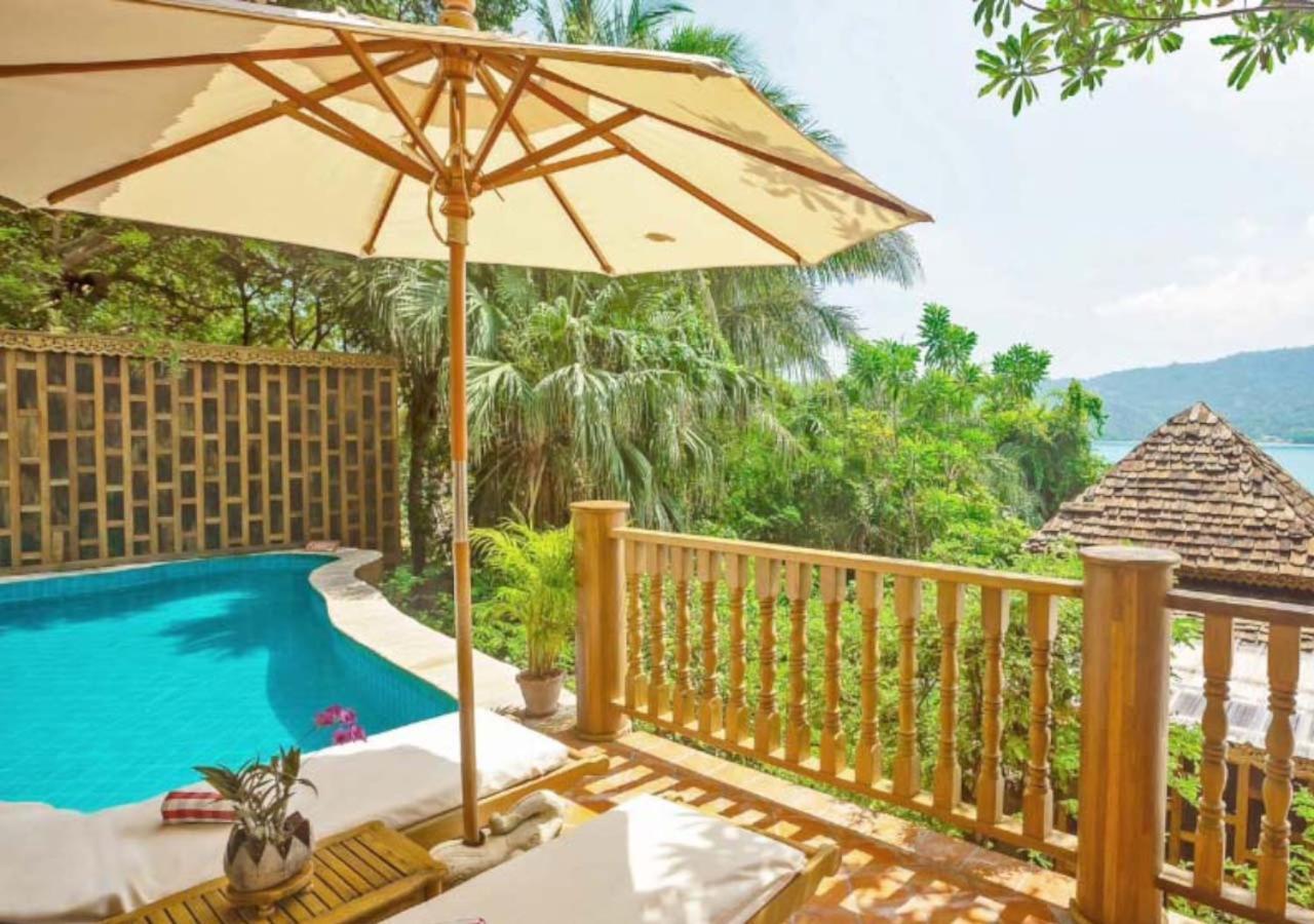 Santhiya Koh Phangan Resort And Spa 외부 사진 A pool at the resort